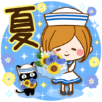 涼しい♪癒しの日常スタンプ