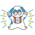 創業55周年記念スタンプ動くアルスくん２