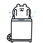 動く！ゆるくま２３　雨！