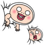 写真に貼れるしろめちゃん・その2