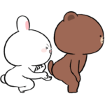 うさっくま×BROWN & FRIENDS