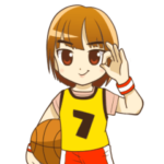 かわいいバスケ♪