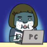 激しく動く！憎めないブス