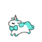 ゆにこーんのもふもふスタンプ