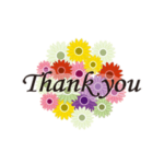 カード、花束、クラッカー、ケーキ