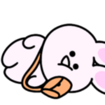 自己肯定感低め。シュールなミニうさぎ