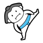 相撲スタンプおちび山