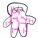 スケベな　ぬの人