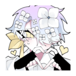 アジサイなべべくんのスタンプ