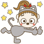 動くよ～♡毎日使える♡猫おちゃめ