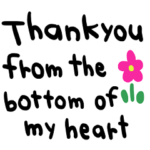 nenerinシンプル日常会話スタンプ979英語