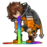 RHAPSCASTおもしろ文字なしスタンプ