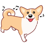 動く！リアルなコーギーだよ！