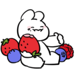 すこぶる動くちびウサギ