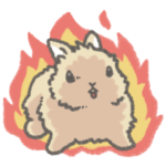 無言で伝えるうさぎさん