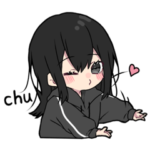 黒 パーカーちゃん ②