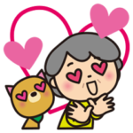 ばぁばとわんこ❤︎言葉はいらないスタンプ