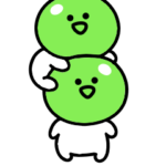 やばい動き。シュールなミニ枝豆