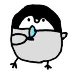 子ペンギンのハヤちゃん