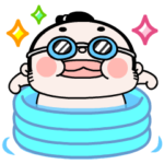 おすもーちゃん夏の挨拶