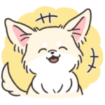 毎日使えるチワワのスタンプ《修正版》