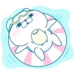 うさぎ１００％ 夏のパステル