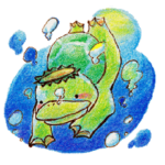 色鉛筆なカッパの日常、ときどき夏