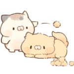 動く♫となりのにゃんこ♡ミケ３