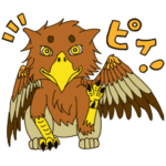 タカとグリフィンスタンプ1