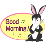 音楽仲間のスタンプ vol.３ フルート編