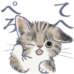 猫だいすき！ドールな猫たちのスタンプ