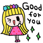 nenerinシンプル日常会話スタンプ1008英語