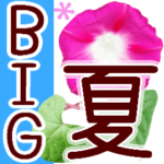 夏も優しく♡花のビックスタンプ♡気づかい
