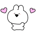 すこぶる動くウサギ