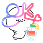 短足ちゃん 夏スタンプ