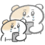 情緒がやばい赤ちゃんハムスター