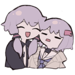 結月ゆかりと雫 byもちしく