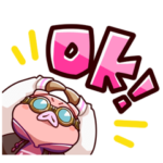 ドズル社 おおはらMENスタンプ