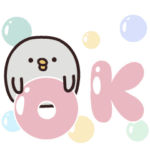 ペンギン♡動くスタンプ