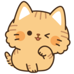 とらネコ<ベイビー>飛び出すスタンプ2