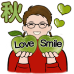 男性に使って欲しいスタンプ ☆ いろんな秋