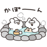 お風呂とサウナとうさちゃん