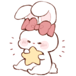 スーパーポジティブなうさぎちゃん