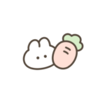 ちっこいうさぎ（毎日使える）