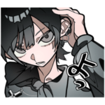 馨くんオリジナルスタンプです