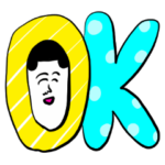 でか文字凡人スタンプ