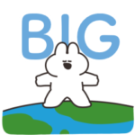 オタクうさちゃんのBigスタンプ　その２