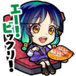 スシロー×モンストコラボ記念スタンプ