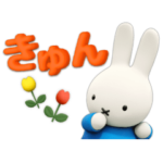 毎日使える♪ミッフィー（３Dタッチ）