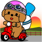 飛び出す！トイプー「ゴルフ編」